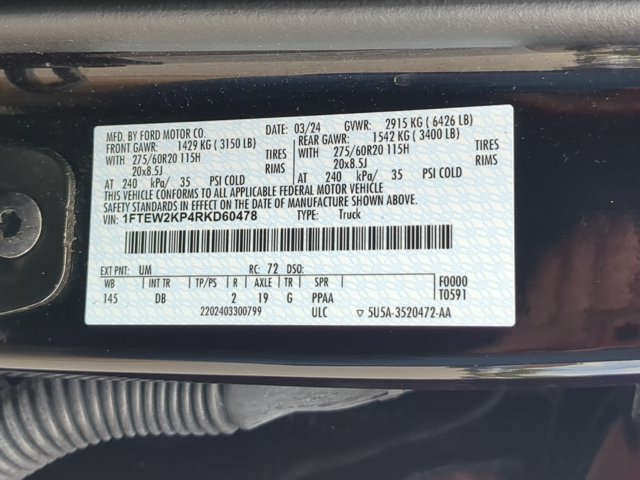 Certified 2024 Ford F150 STX RWD image 29