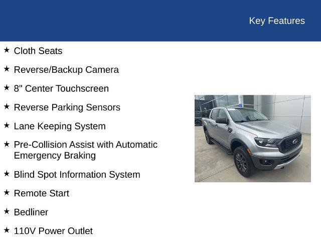 Certified 2023 Ford Ranger XLT w/ Equipment Group 301A Mid image 30