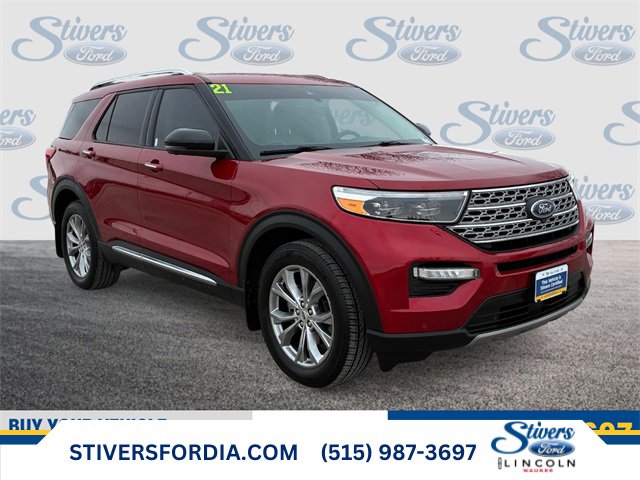 Certified 2021 Ford Explorer Limited w/ Equipment Group 301A