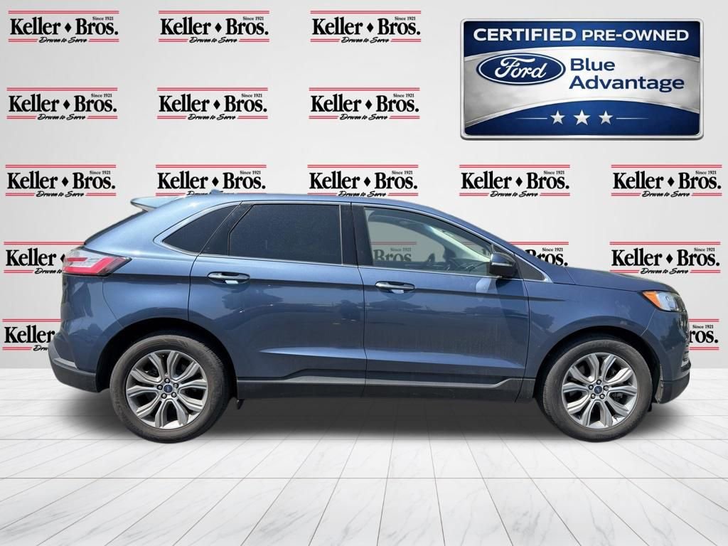 Certified 2019 Ford Edge Titanium w/ Cold Weather Package AWD/4WD image 8