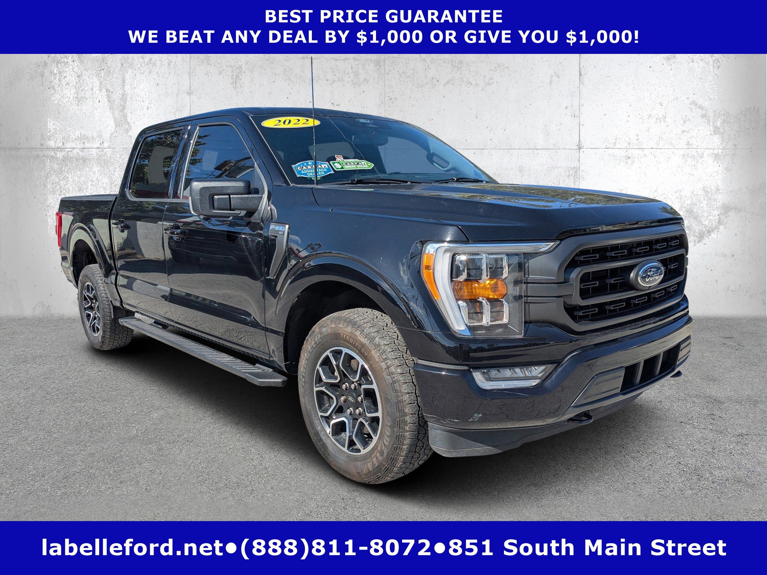 Certified 2022 Ford F150 XLT w/ Equipment Group 302A High image 7