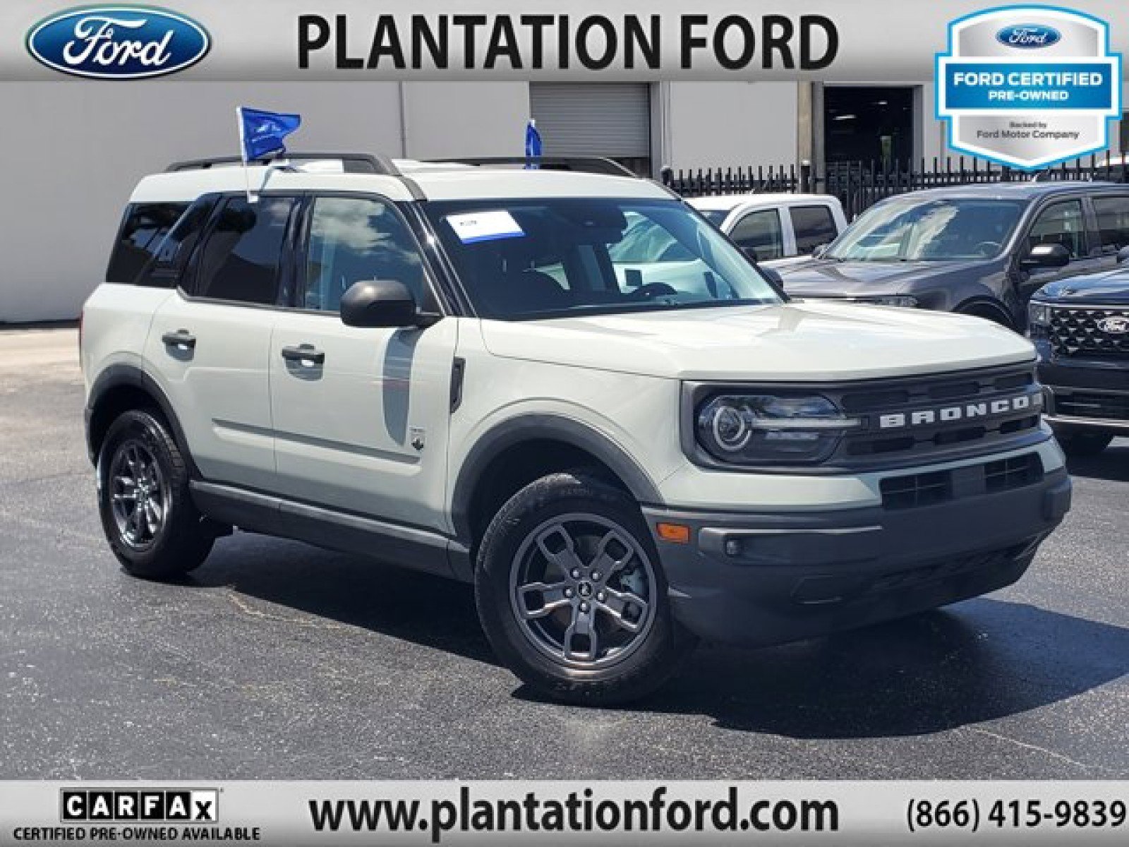 Certified 2021 Ford Bronco Sport Big Bend