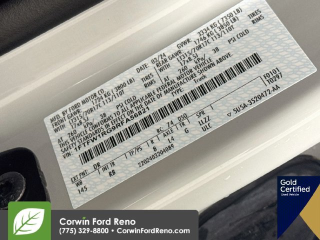 Certified 2024 Ford F150 Raptor AWD/4WD image 37