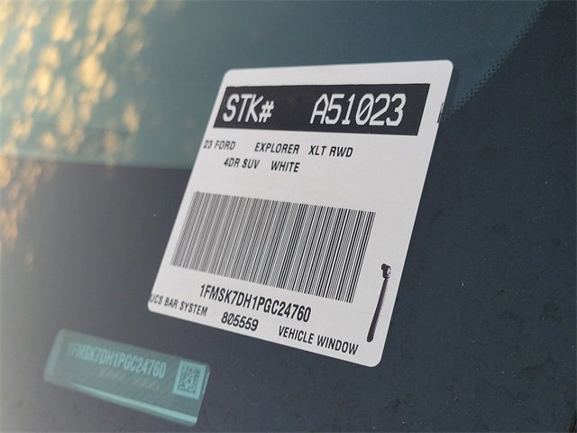 Certified 2023 Ford Explorer XLT image 29