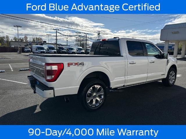 Certified 2021 Ford F150 Platinum w/ Equipment Group 701A High image 8