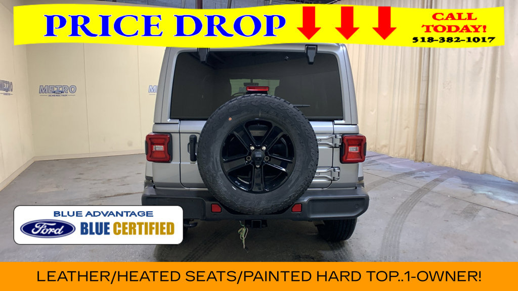 Used 2021 Jeep Wrangler Unlimited Sahara AWD/4WD image 4