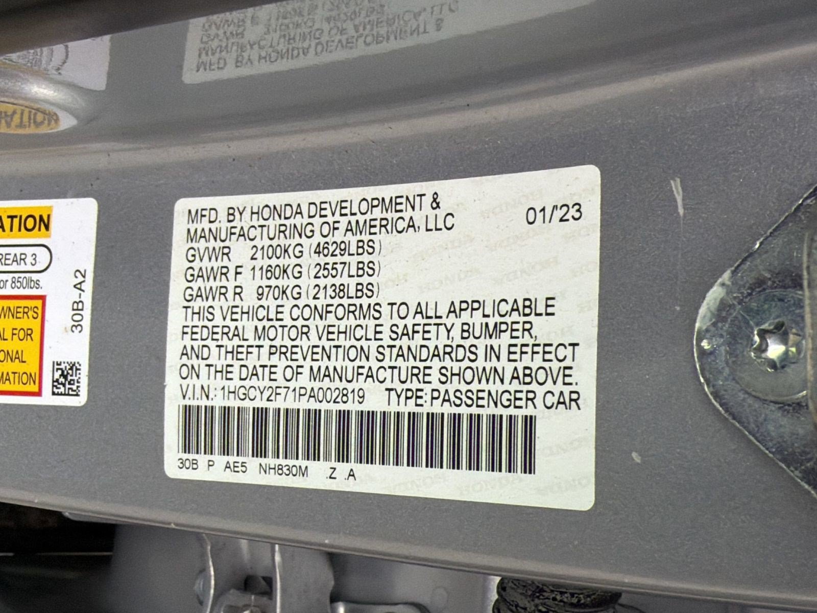 Used 2023 Honda Accord Sport image 23