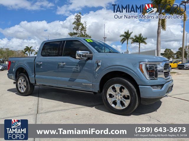 Certified 2023 Ford F150 Platinum w/ Equipment Group 701A High image 6