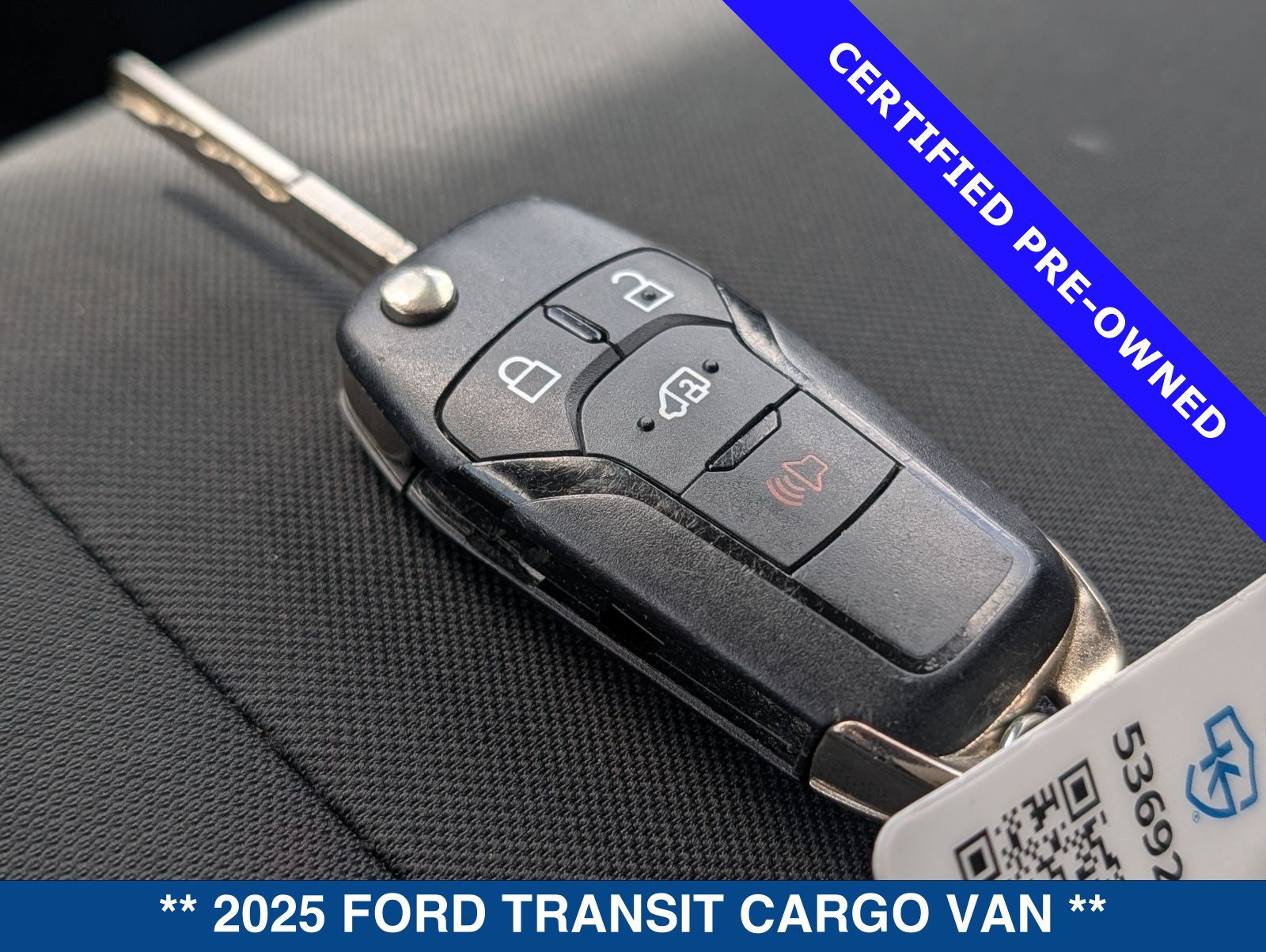 Certified 2025 Ford Transit 250 Low Roof w/ Exterior Upgrade Package RWD image 30