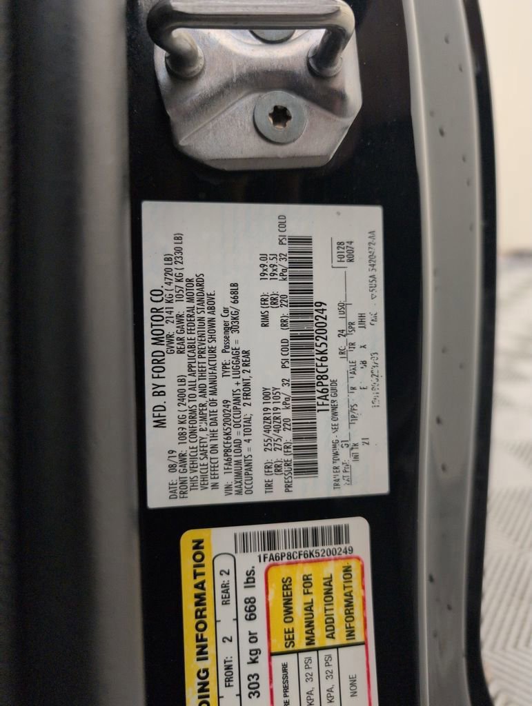 Certified 2019 Ford Mustang GT w/ GT Performance Package image 47