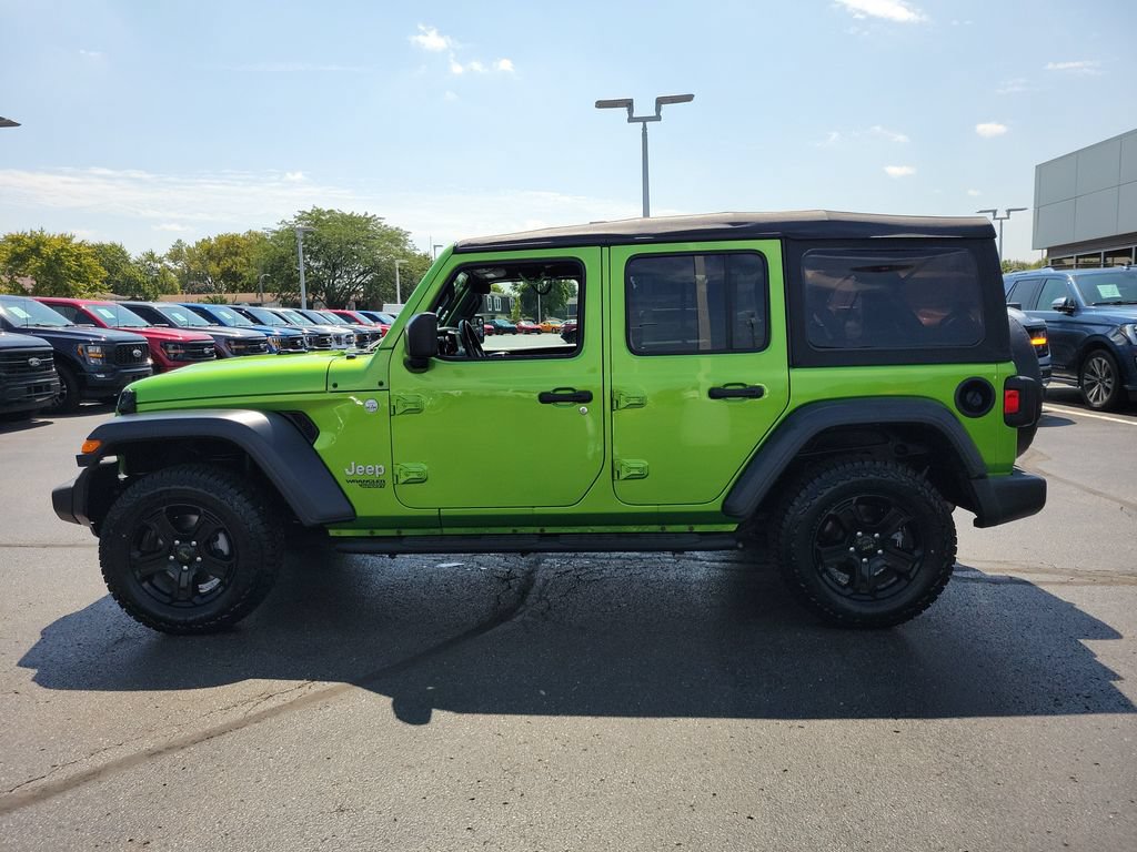 Used 2018 Jeep Wrangler Unlimited Sport S AWD/4WD image 7