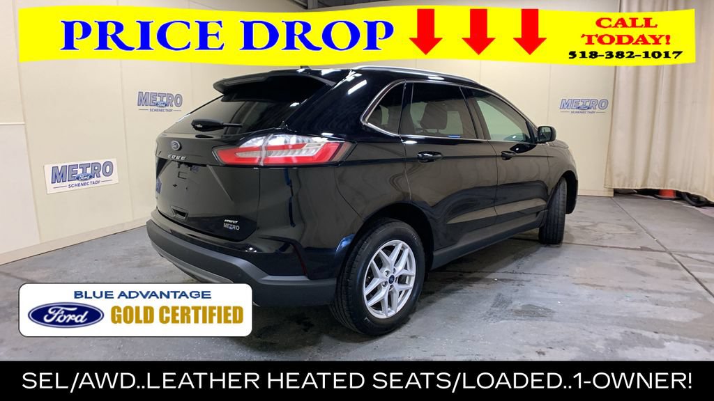 Certified 2022 Ford Edge SEL w/ Convenience Package AWD/4WD image 3