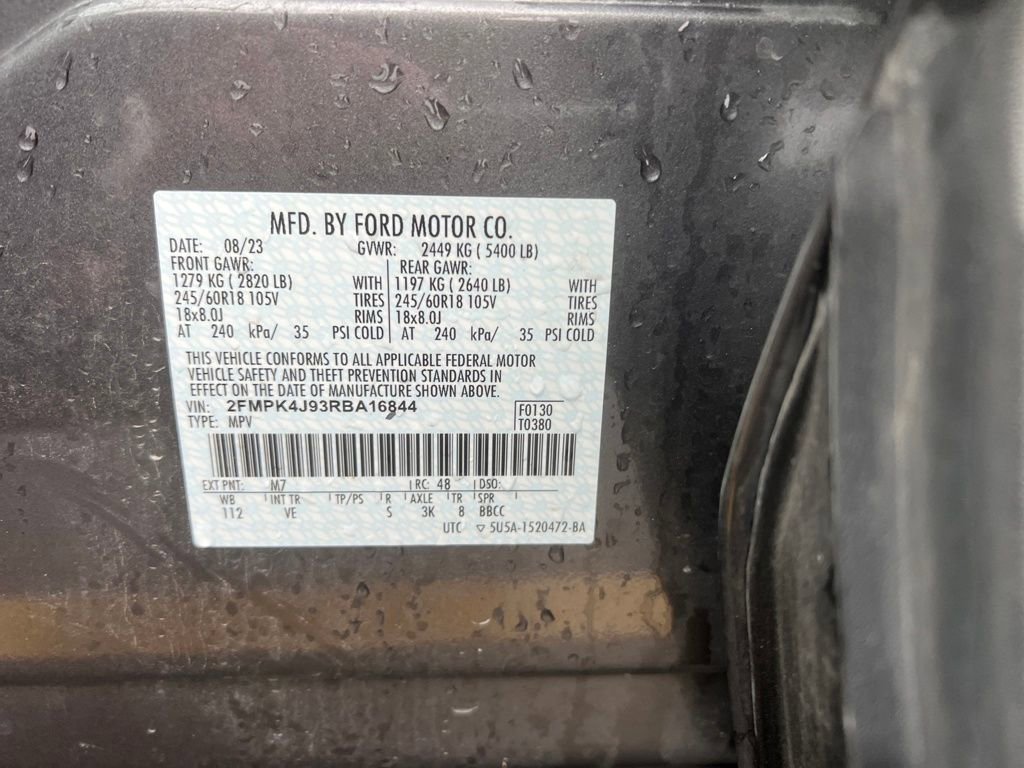 Certified 2024 Ford Edge SEL w/ Convenience Package image 31