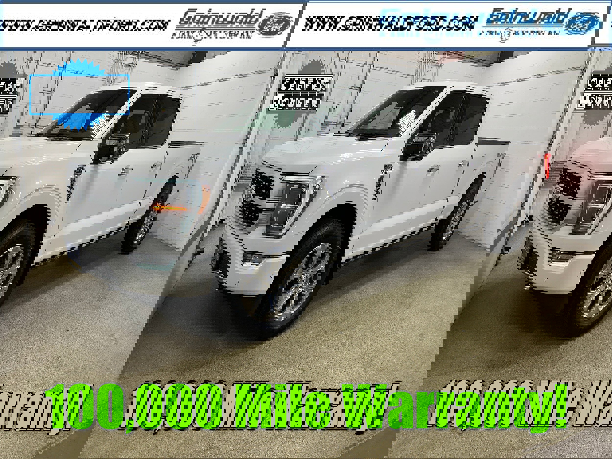 Certified 2022 Ford F150 Platinum w/ Equipment Group 701A High