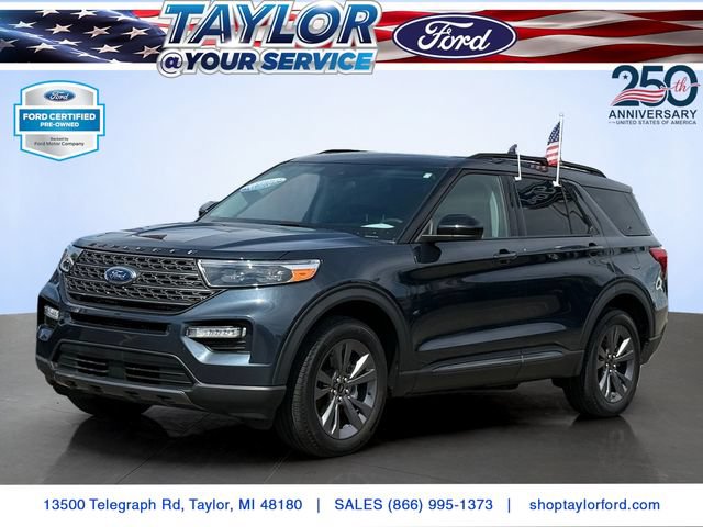Certified 2023 Ford Explorer XLT w/ Equipment Group 202A AWD/4WD image 1