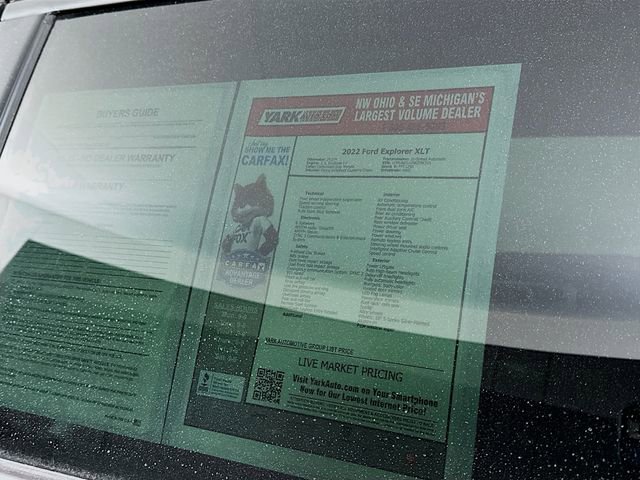 Certified 2022 Ford Explorer XLT w/ Equipment Group 202A image 13