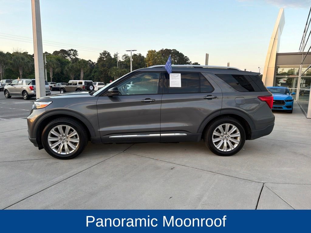 Certified 2023 Ford Explorer Limited w/ Limited Technology Package RWD image 4
