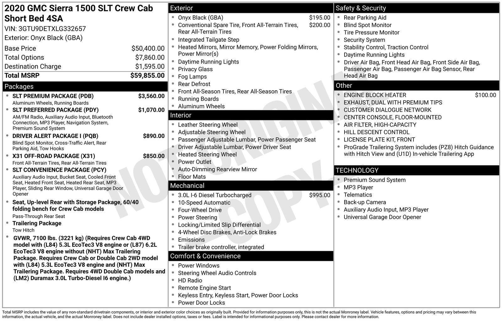 Used 2020 GMC Sierra 1500 SLT w/ SLT Premium Package image 9