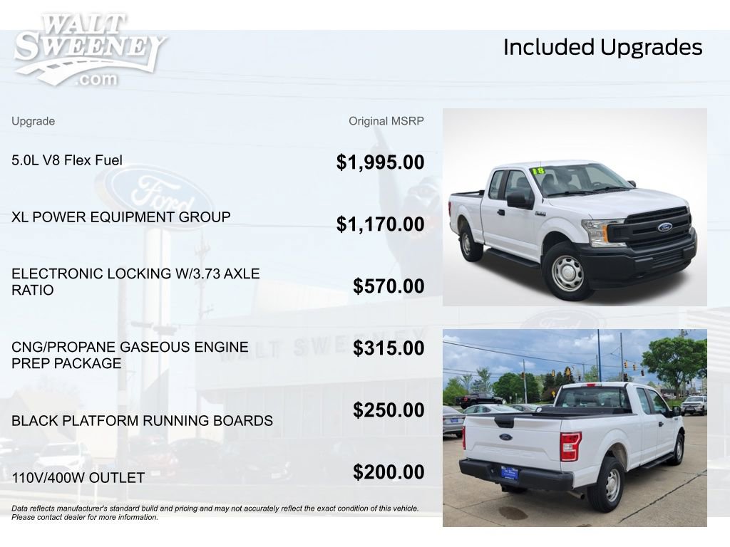 Certified 2018 Ford F150 XL w/ XL Power Equipment Group AWD/4WD image 11