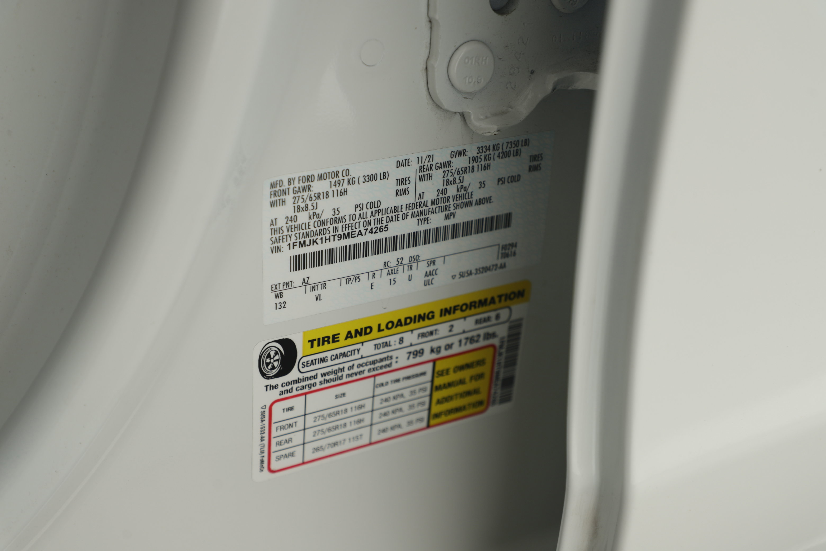 Certified 2021 Ford Expedition Max XLT image 12