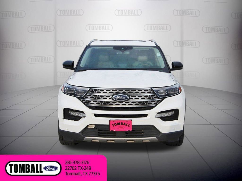Certified 2022 Ford Explorer Limited w/ Limited Technology Package RWD image 8