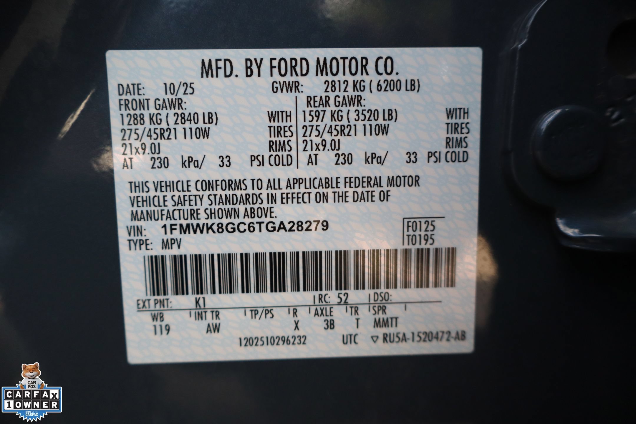 Certified 2026 Ford Explorer ST w/ Sun And Sound Package AWD/4WD image 32
