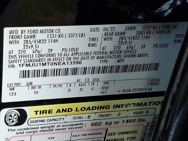 Certified 2022 Ford Expedition Platinum image 29