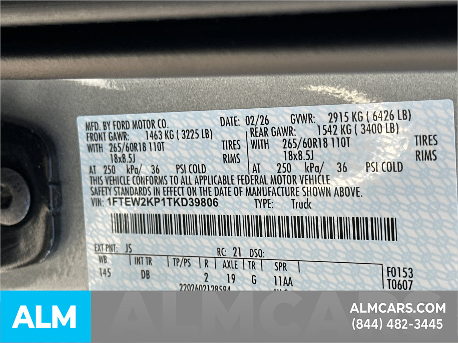 Certified 2026 Ford F150 STX RWD image 35