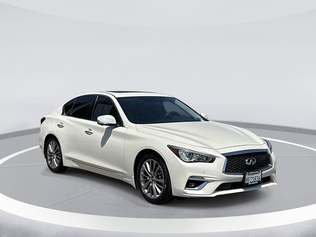Used 2023 INFINITI Q50 Luxe w/ Cargo Package