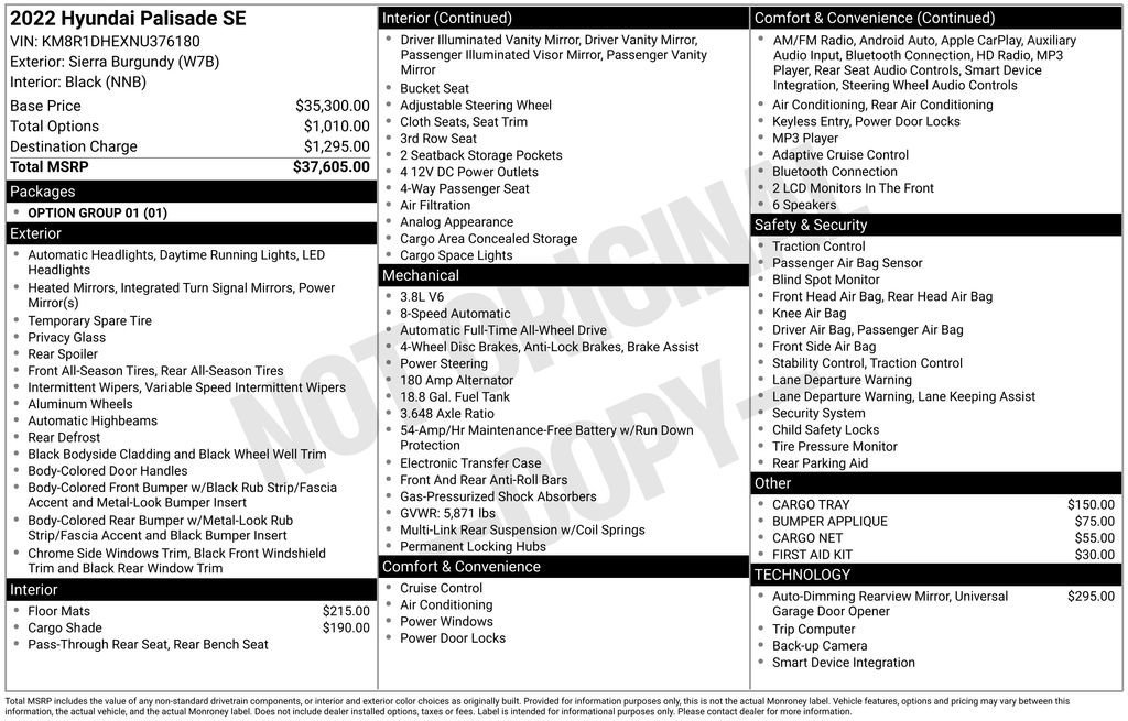 Used 2022 Hyundai Palisade SE image 29