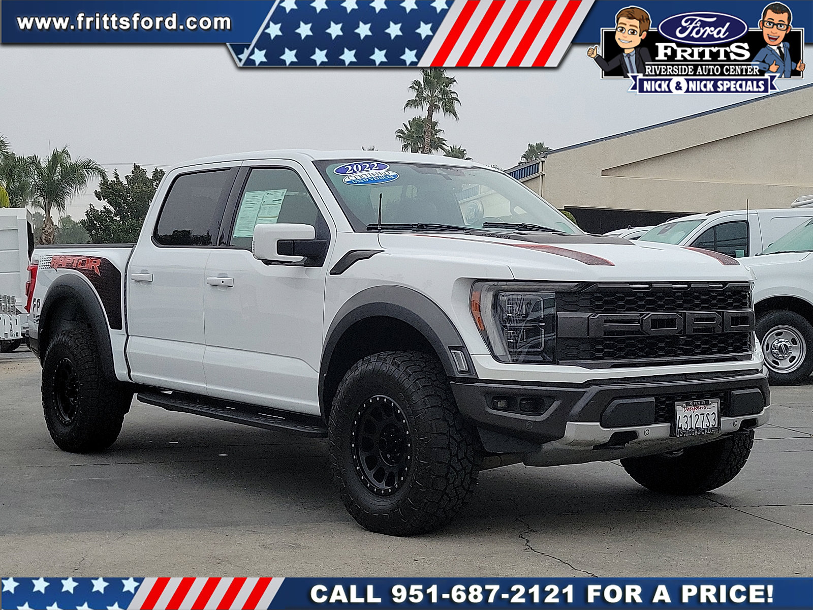 Certified 2022 Ford F150 Raptor w/ Equipment Group 801A High image 22