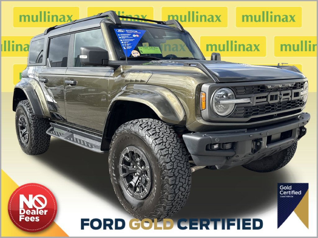 Certified 2024 Ford Bronco Raptor