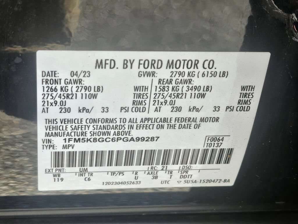 Certified 2023 Ford Explorer ST w/ Equipment Group 401A AWD/4WD image 41