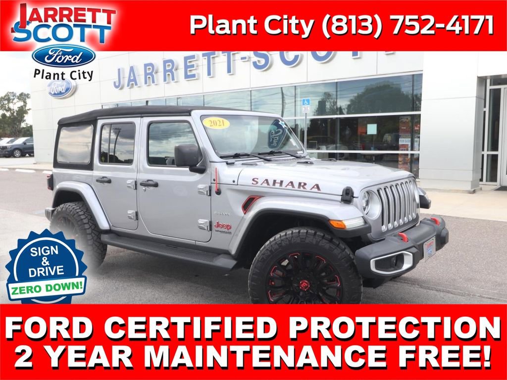 Used 2021 Jeep Wrangler Unlimited Sahara