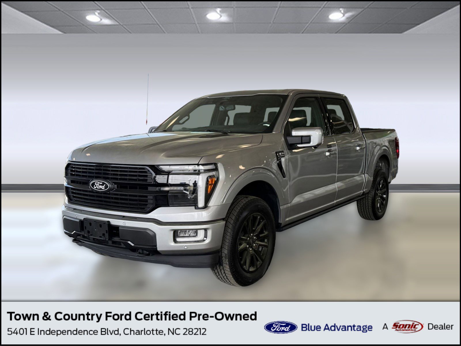 Certified 2025 Ford F150 Platinum w/ Equipment Group 702A High image 1