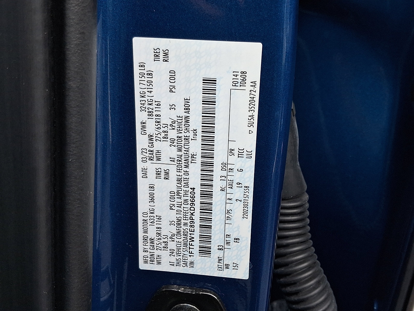 Certified 2023 Ford F150 XLT w/ Equipment Group 302A High AWD/4WD image 27