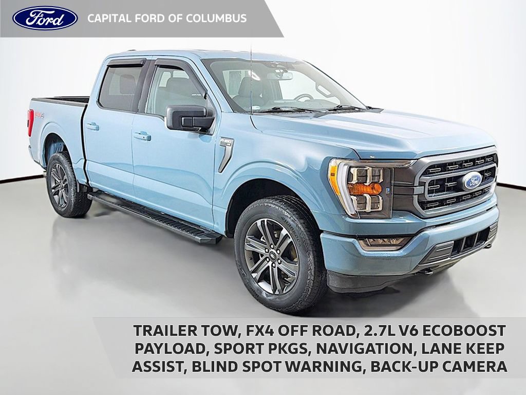 Certified 2023 Ford F150 XLT w/ Equipment Group 302A High AWD/4WD image 1