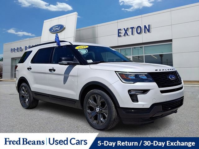 Certified 2018 Ford Explorer Sport w/ Equipment Group 401A