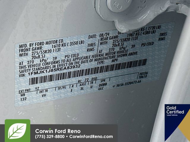 Certified 2024 Ford Expedition Max XLT AWD/4WD image 37