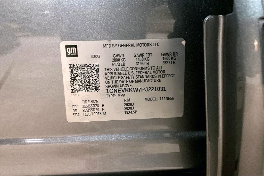 Used 2023 Chevrolet Traverse Premier w/ LPO, Floor Liner Package image 30