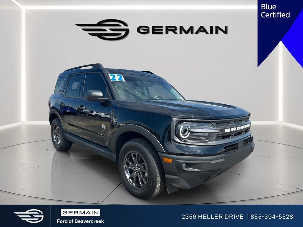 Certified 2022 Ford Bronco Sport Big Bend w/ Convenience Package AWD/4WD image 1