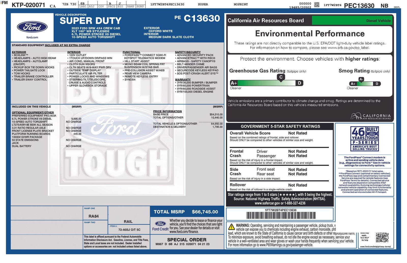 Certified 2023 Ford F250 XLT AWD/4WD image 5