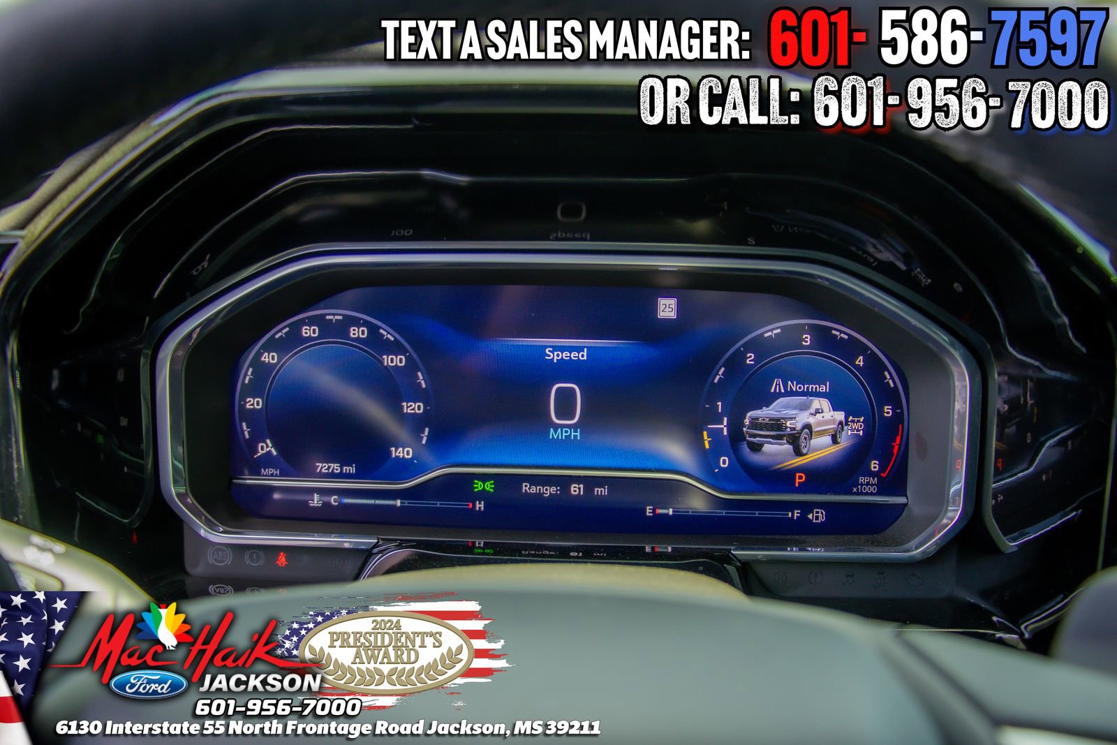 Used 2025 Chevrolet Silverado 1500 ZR2 w/ Technology Package AWD/4WD image 18