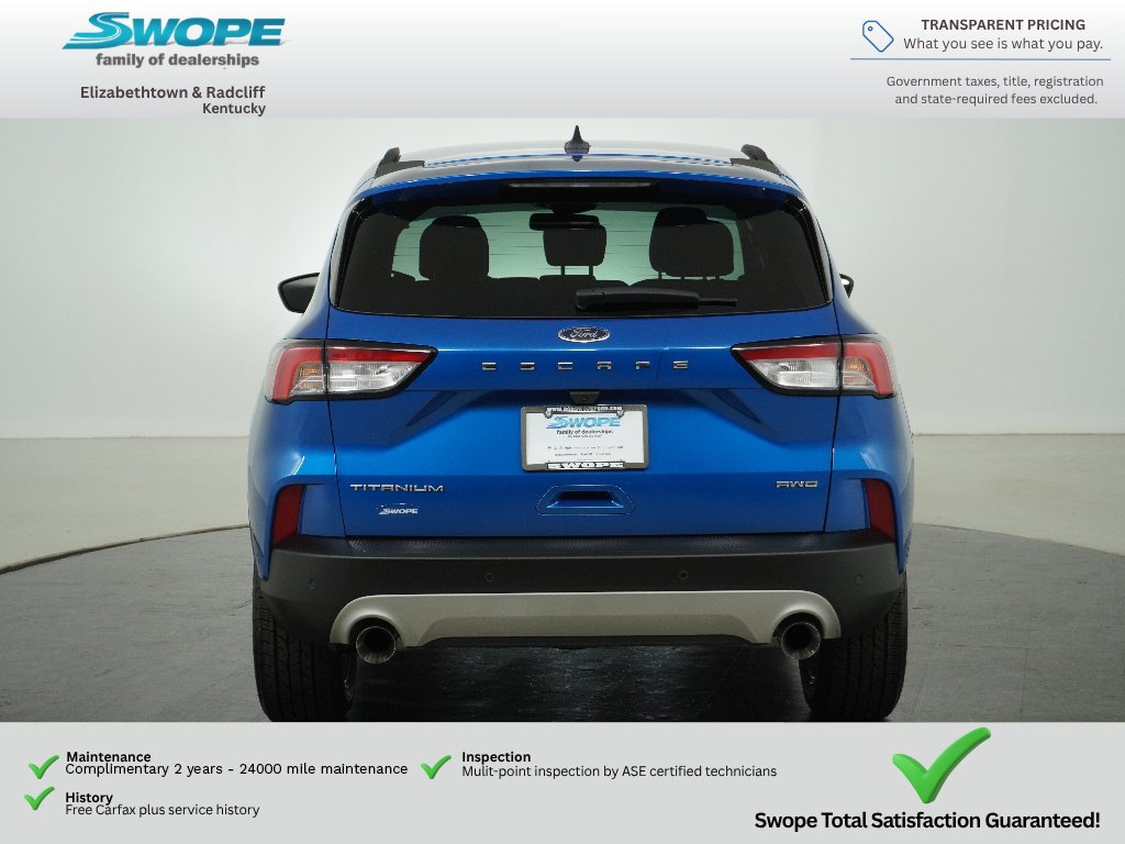 Certified 2021 Ford Escape Titanium AWD/4WD image 4