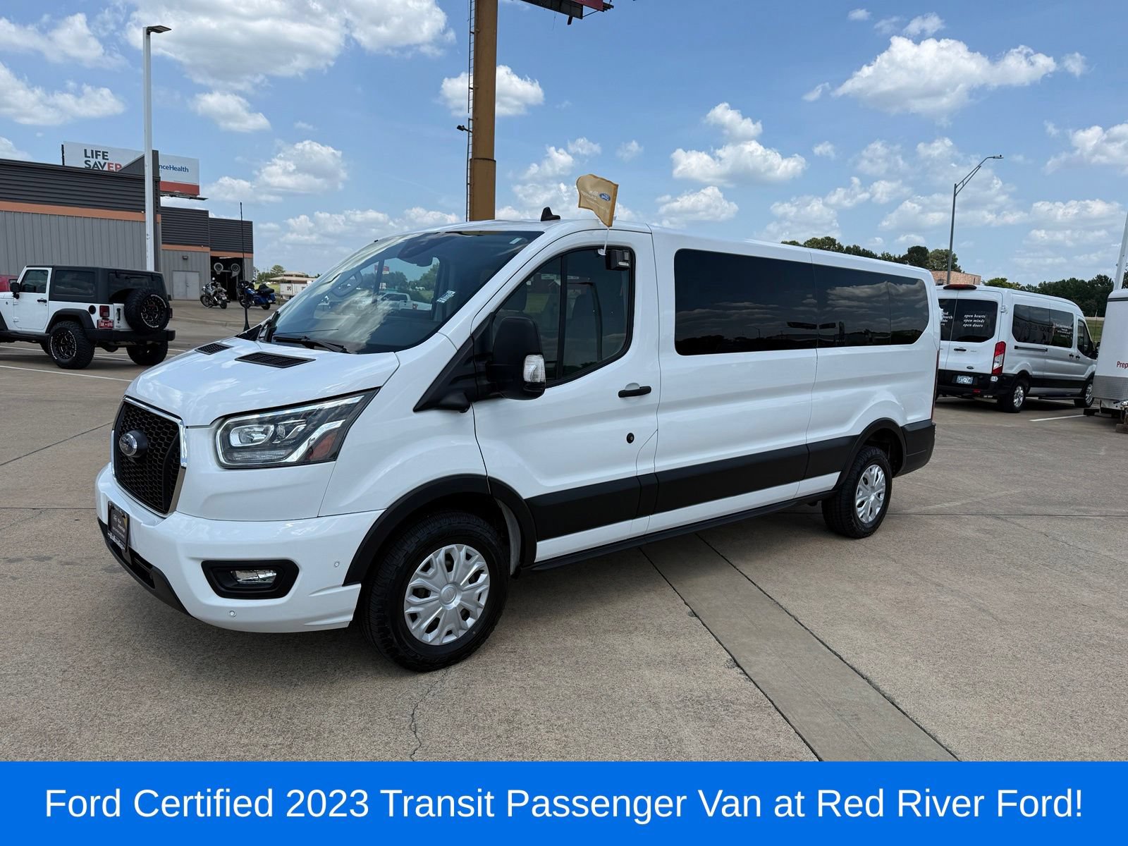 Certified 2023 Ford Transit 350 XLT