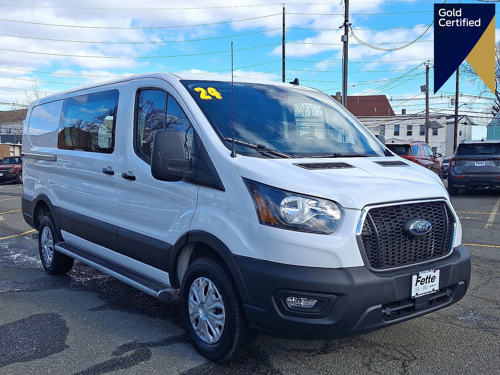 Certified 2024 Ford Transit 250 Low Roof w/ Exterior Upgrade Package