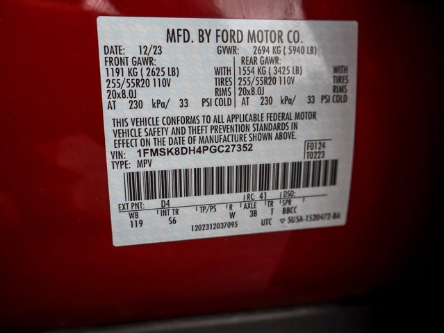 Certified 2023 Ford Explorer XLT w/ Equipment Group 202A AWD/4WD image 31