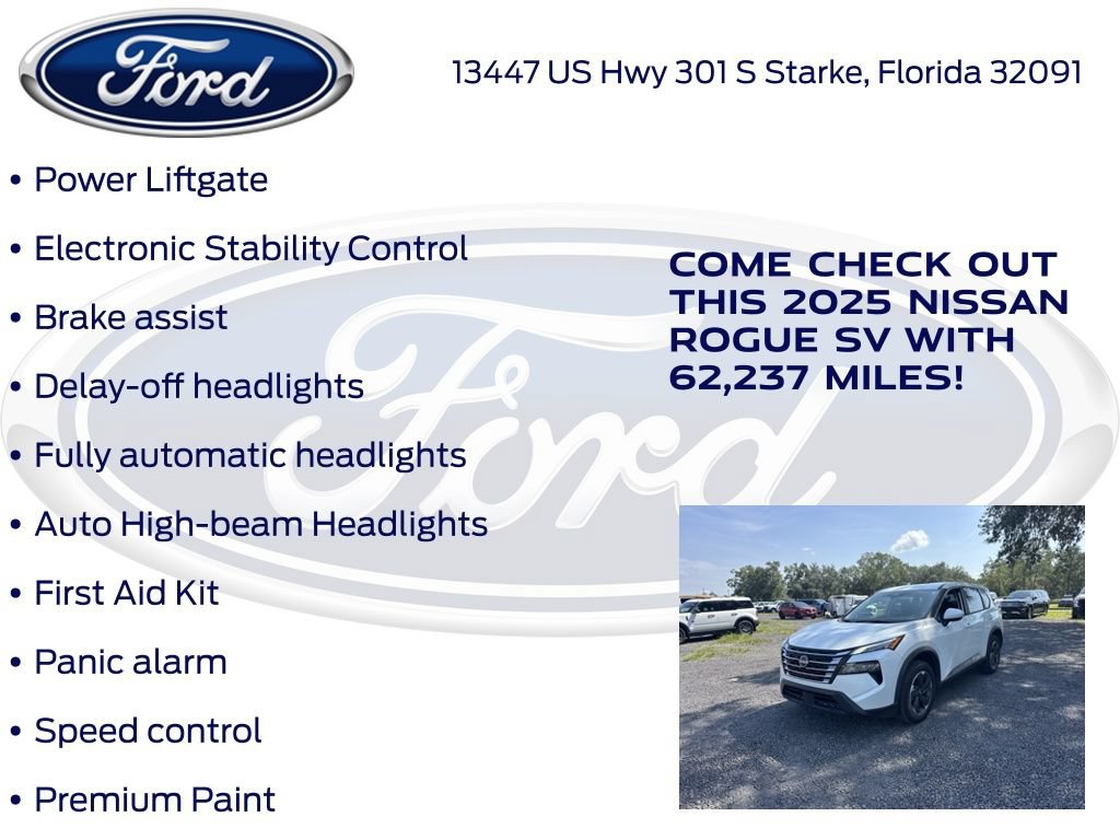 Used 2025 Nissan Rogue SV AWD/4WD image 22