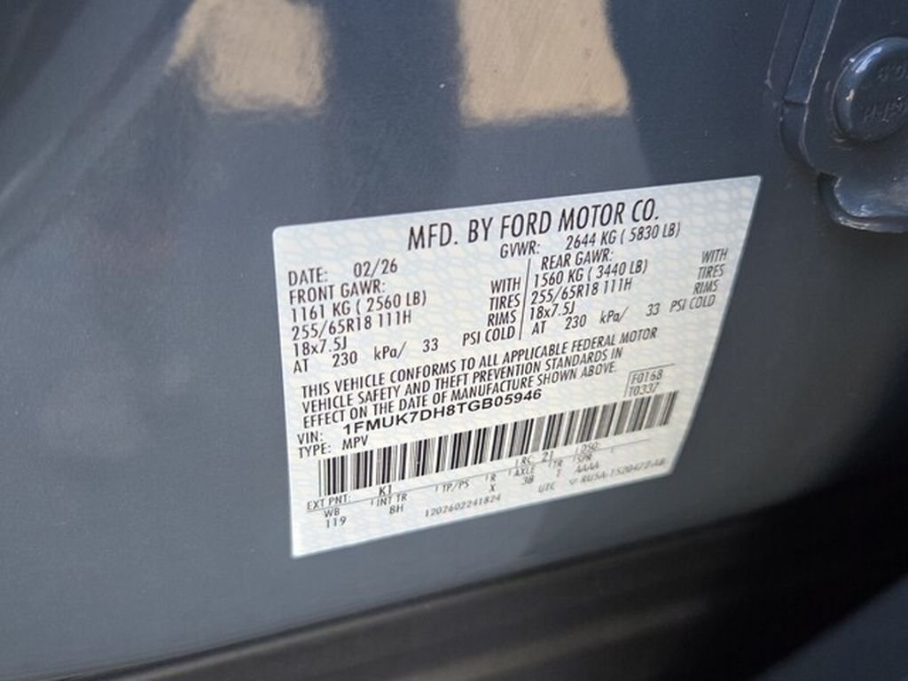 Certified 2026 Ford Explorer Active RWD image 7