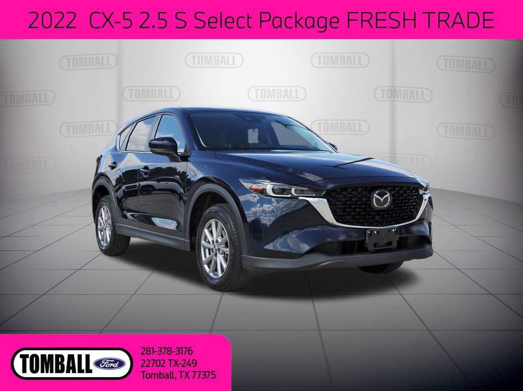 Used 2022 MAZDA CX-5 AWD 2.5 S w/ Select Package